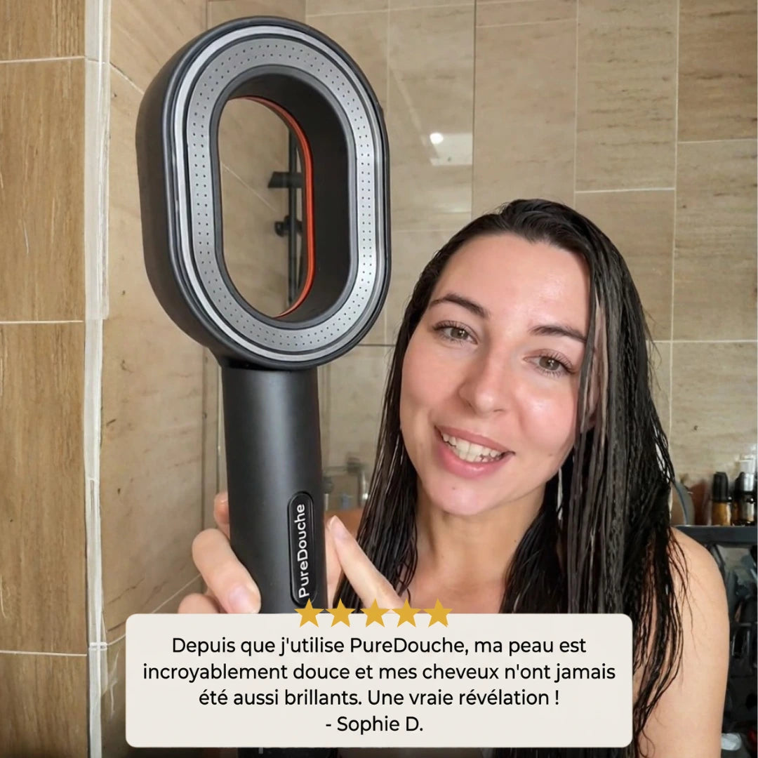 PureDouche® : Stoppez les dégâts invisibles causés par votre eau.