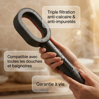 PureDouche® : Stoppez les dégâts invisibles causés par votre eau.