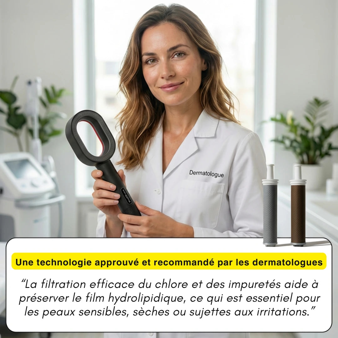 PureDouche® : Stoppez les dégâts invisibles causés par votre eau.