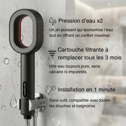 PureDouche® : Stoppez les dégâts invisibles causés par votre eau.
